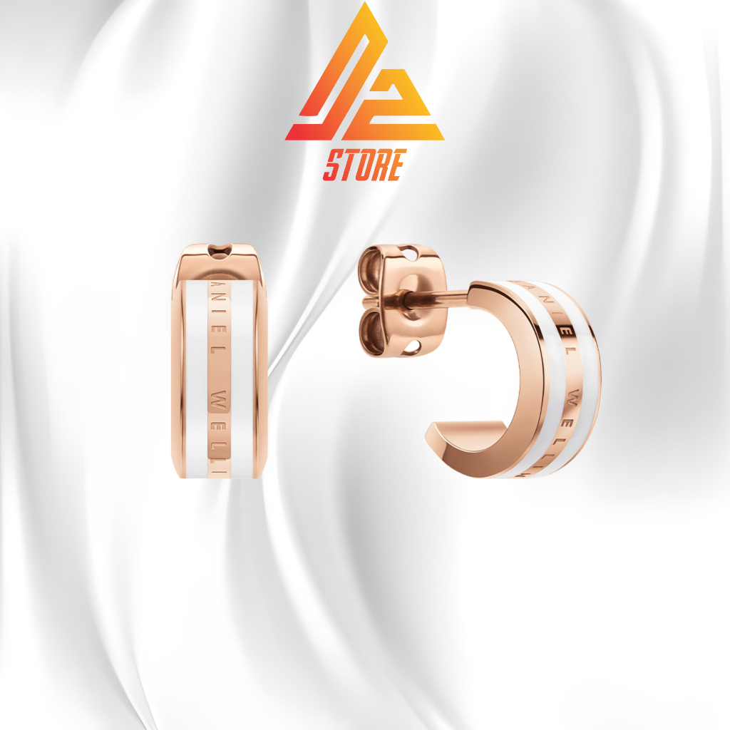 ต่างหู Emalie v2 - ต่างหูไทเทเนียมสแตนเลส 316L