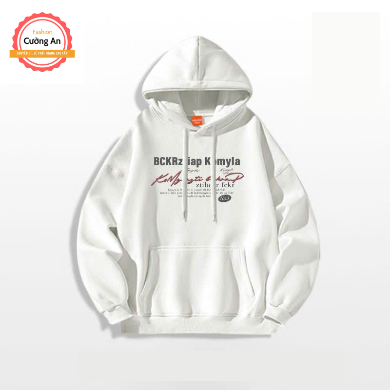 เสื้อฮู้ดราคาถูก เสื้อฮู้ดผู้ชายผ้าฟลีซเนื้อหนามีฮู้ด - Cuong An Fashion HD032