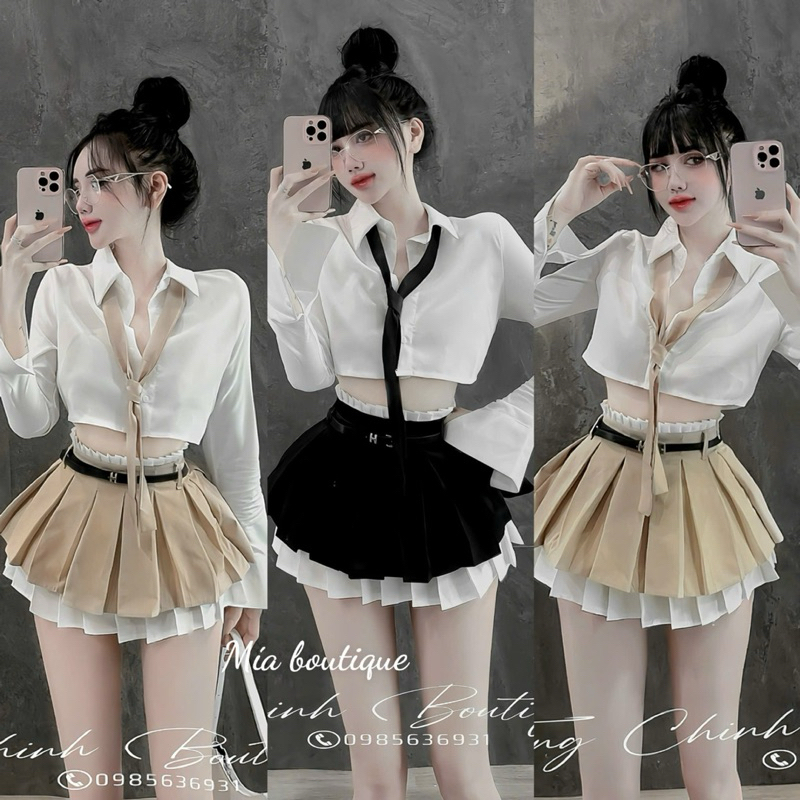เน็คไทนักเรียน 3 ชิ้น ชุด " ไม่มีเข็มขัดแถมด้วย " รูปจริง