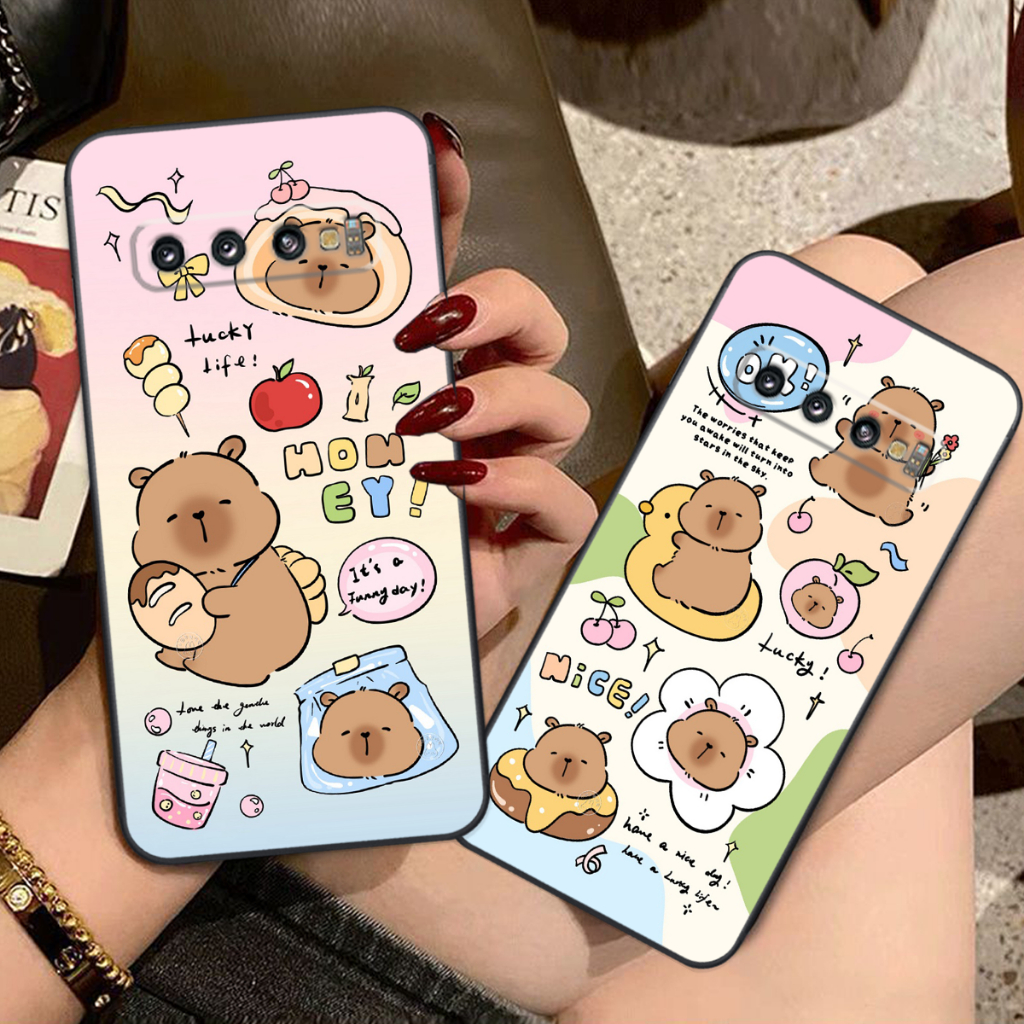 Samsung S10 / S10 5G / S10 Plus / S10+ / S10e CASE รูปทรงคาปิบาระ เทรนด์มาแรง ราคาถูกน่ารัก/KEY CASE