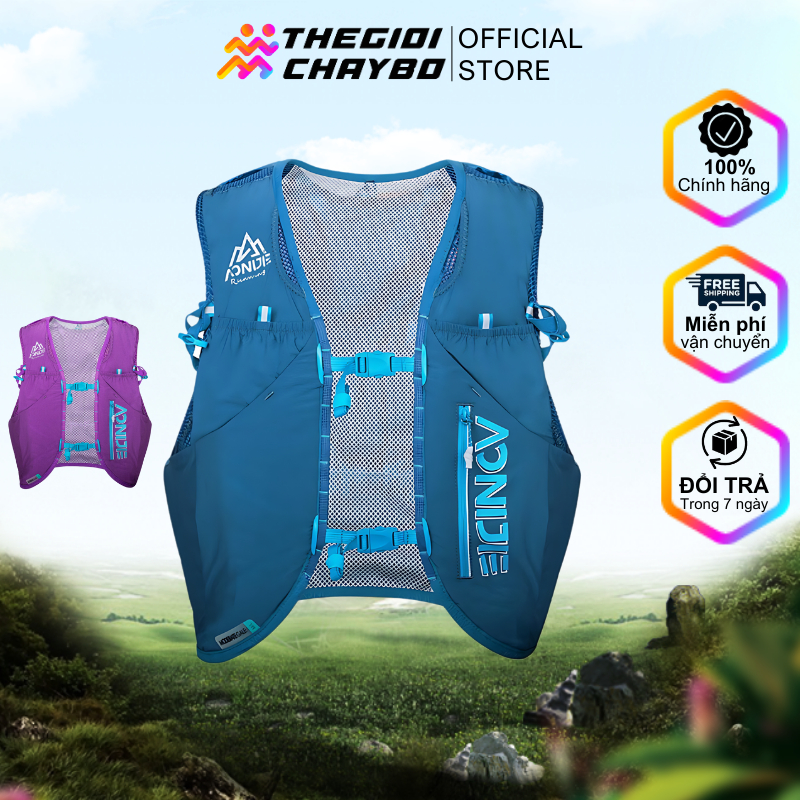 [REPLACED] Aonijie C933S Running Water Vest ความจุ 5L - แสงอัลตร้า มาราธอน เดินป่า ปีนเขา ขี่จักรยาน