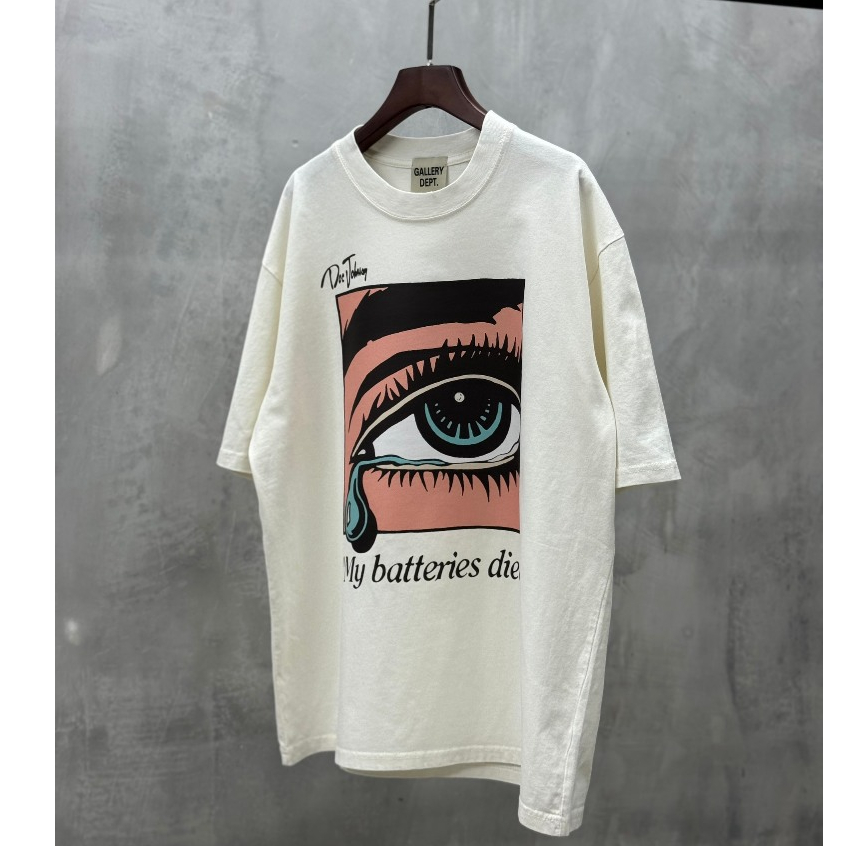 เสื้อยืด Ovesize GALLERY DEPT "My Batteryned"