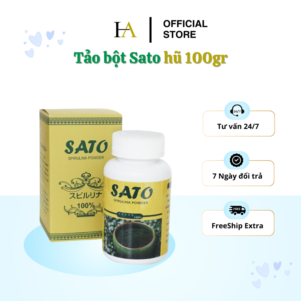 Sato Algae Powder Nano Cultured Spirulina Non-Metallic Algae White Cultureed Algae Powder Culture โด