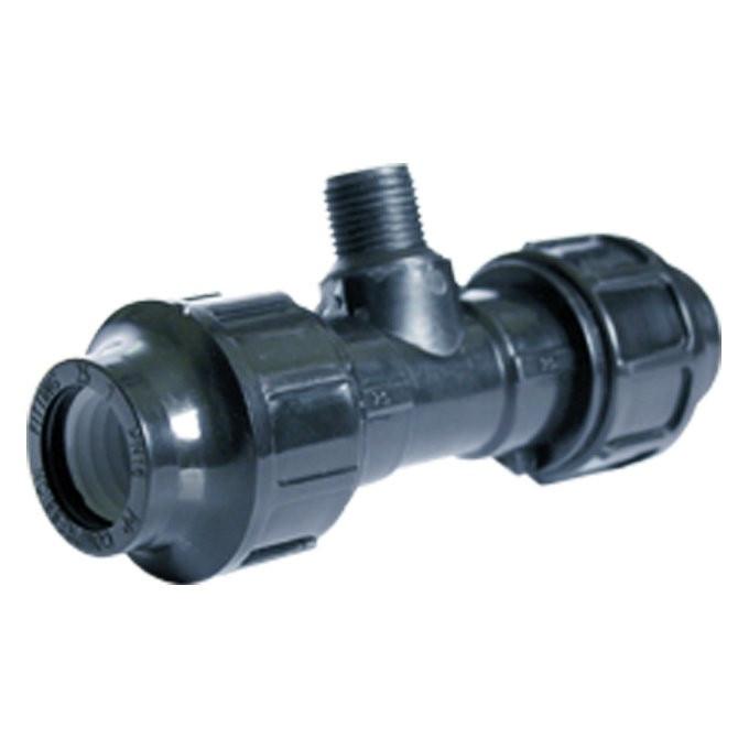 เกลียวนอก HDPE 20mm 25mm PN16