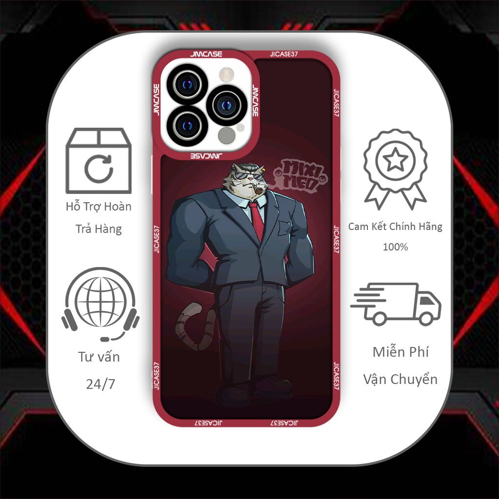 Jicase iphone case mixi iphone 7/7plus/8/8plus/x/11/12/13/14/15max/promax mixi gaming meme