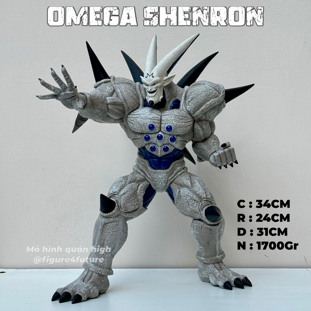 (34CM) โมเดลตัวละคร Omega Shenron สูง 34CM - dragon dragonball GT - เวอร์ชั่น 1 star dragon majin ทา