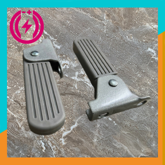 พักเท้าหน้าจักรยานไฟฟ้าแบบพับได้สะดวก - ใช้สําหรับรถ Moka - Yadea - I8 - รถ Maoly