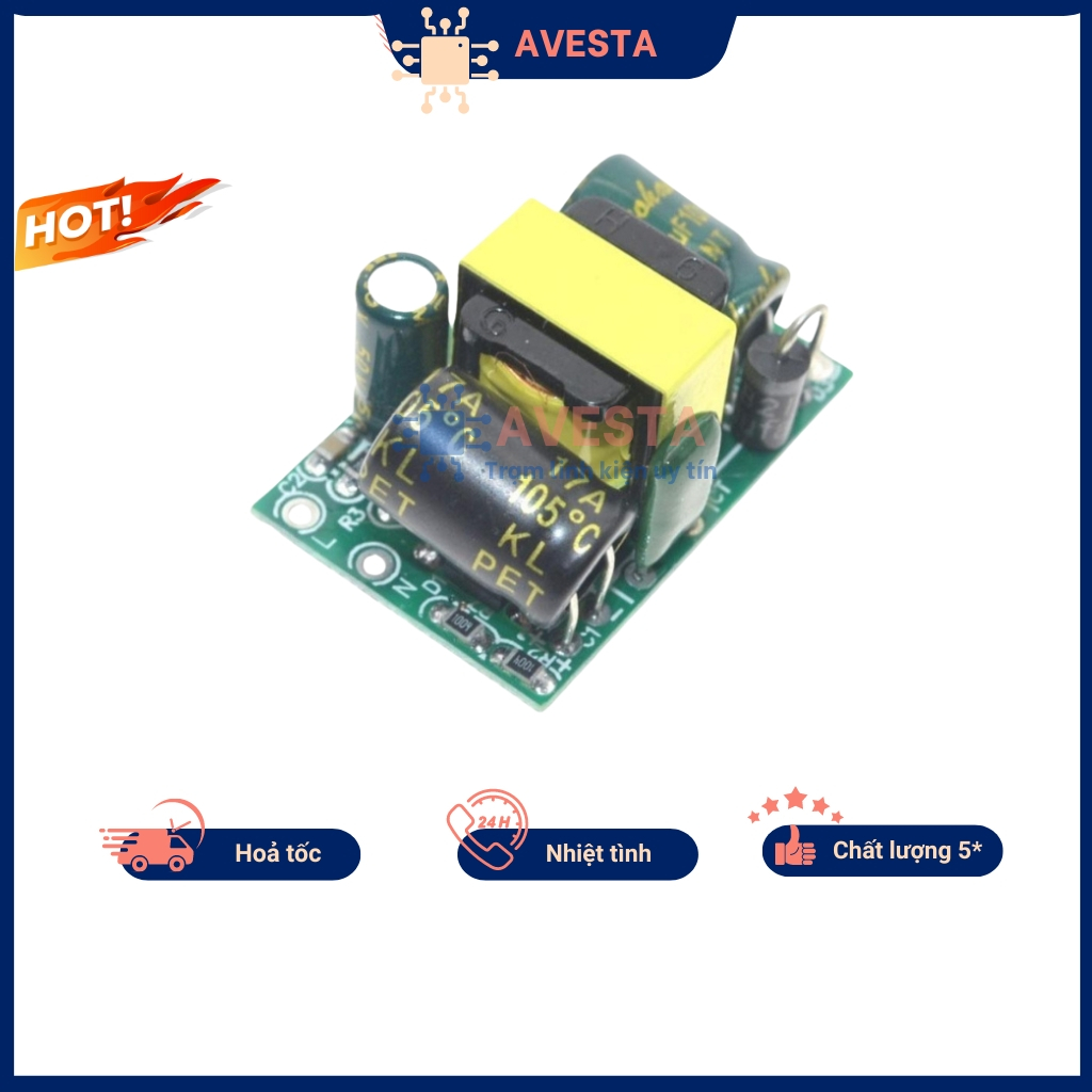 แหล่งจ่ายไฟแบบไม่มีเคส 5V 700mA แบบแยกคุณภาพ