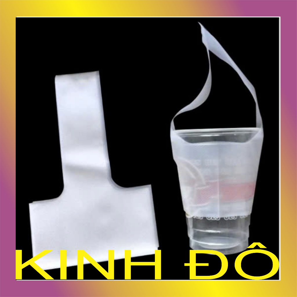ถุงรูปตัว T 500g บรรจุถ้วยกาแฟ 360, 500,700 _ Kinh Do
