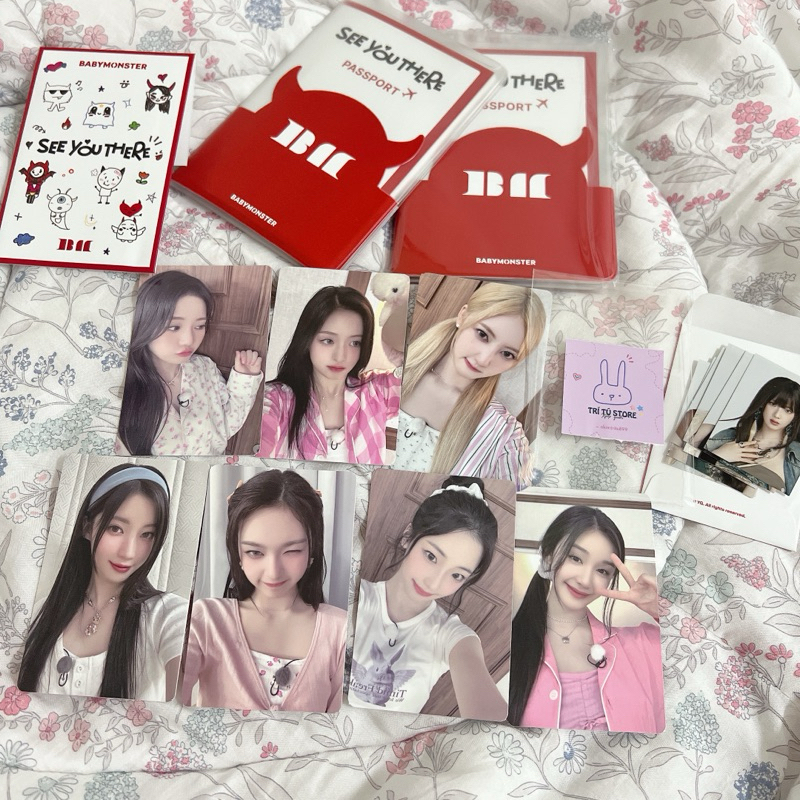 [OFFICIAL] ของแท้ DF CARD BABYMONSTER PASSPORT SET