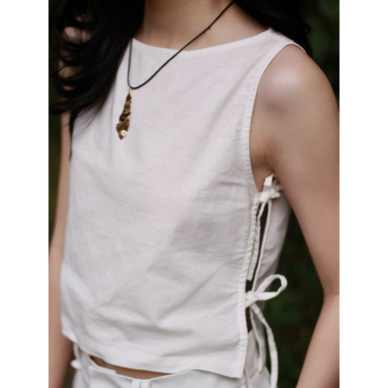 เสื้อเชิ้ตผ้าลินิน -SHELL.SO