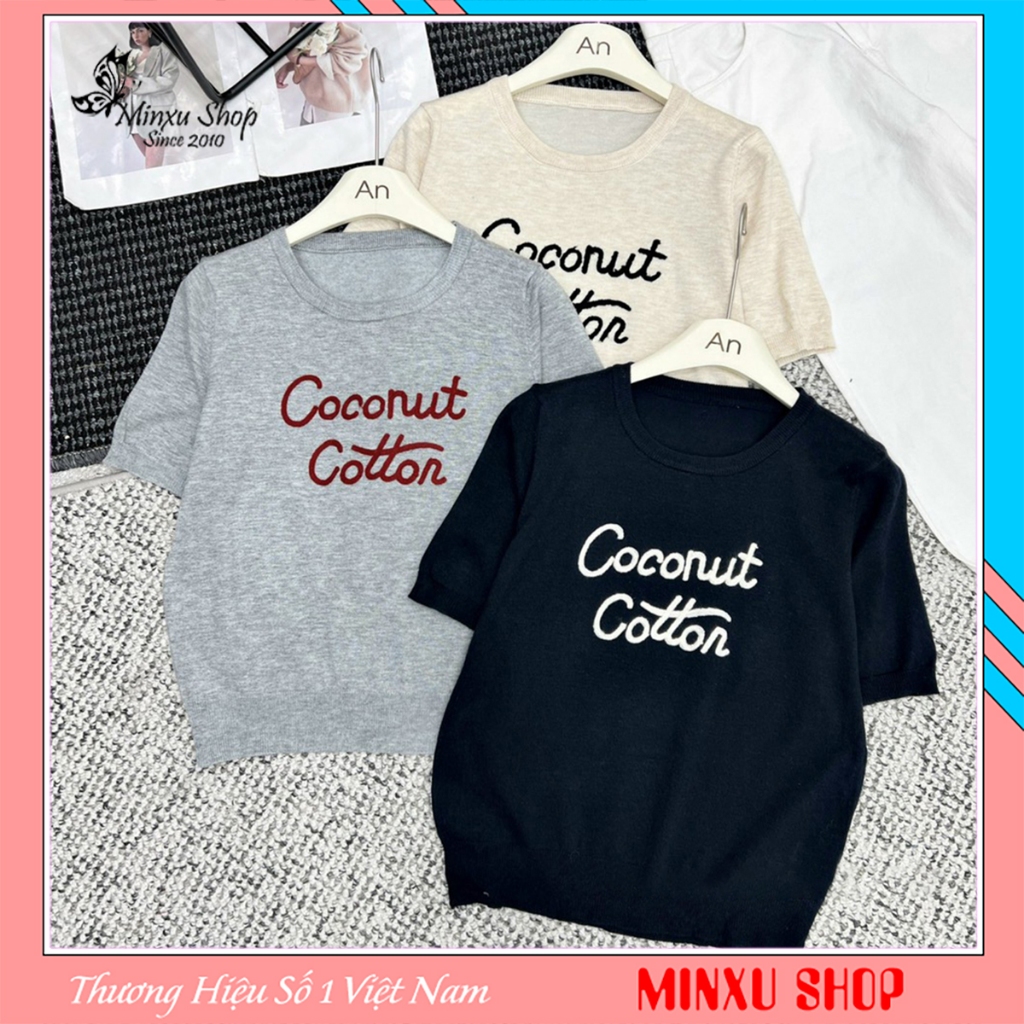 เสื้อกันหนาว COCONUT 3 สี สวมใส่ง่าย QC Minxu Shop PZ87