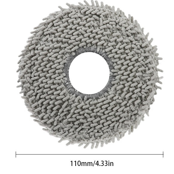ผ้าทําความสะอาดหมุนได้ที่ได้รับการอัพเกรดสําหรับหุ่นยนต์ทําความสะอาด Deebot X5/X5 Pro omni/ X5 max