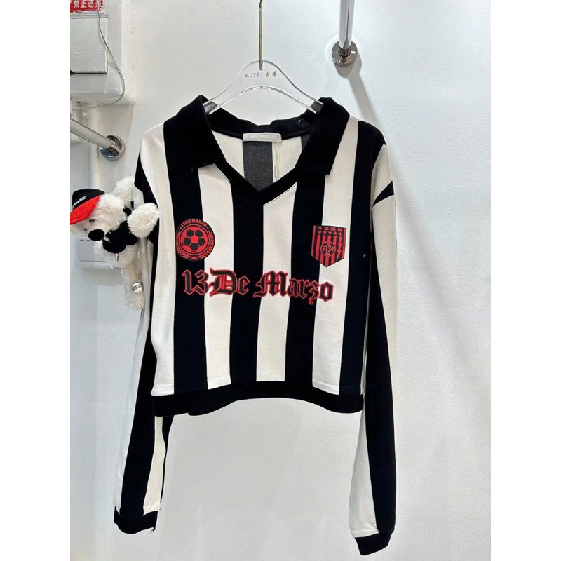 13DE MARZO BEAR HEARTNECKLACE CROPTOP