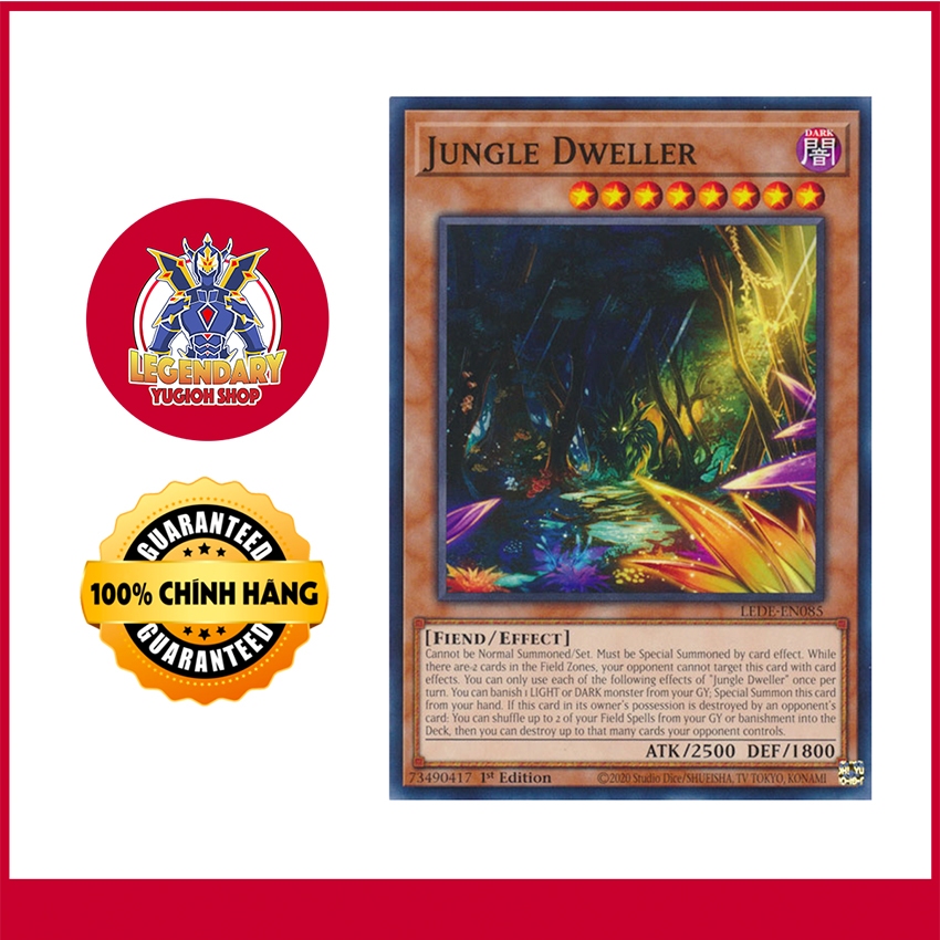 [การ์ด Yugioh ดั้งเดิม] Jungle Dweller
