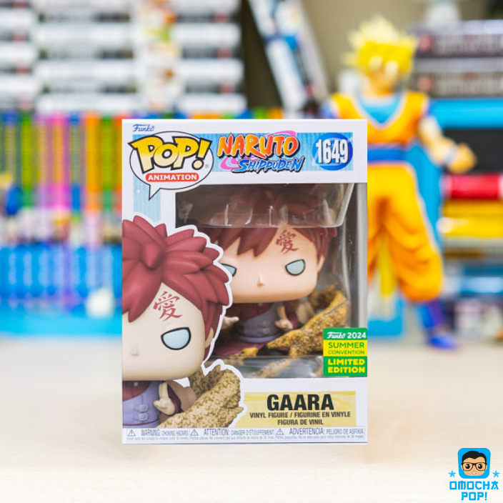 ของแท้ Funko Pop Animation Naruto Shippuden : Gaara metalic 1649 SUMMER CONVENTION 2024