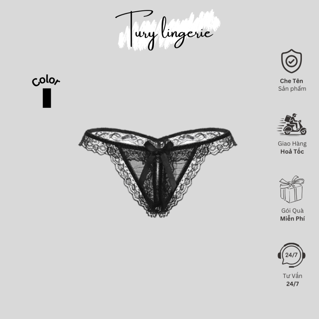 [เร็ว,ที่เป็นความลับ] กางเกงชั้นในสตรีลูกไม้ซีทรูเซ็กซี่คุณภาพสูงกางเกงชั้นในสตรี - QL002