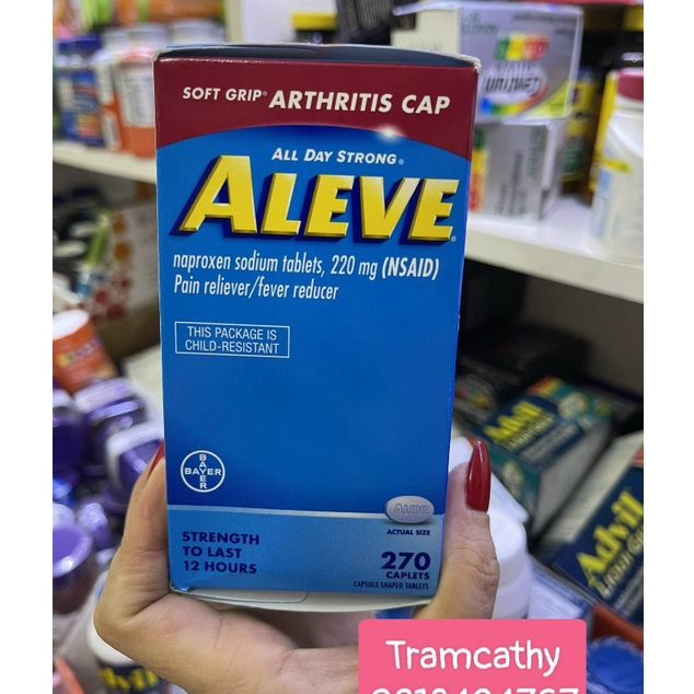 ภาชนะ Aleve 220mg 200v,270v