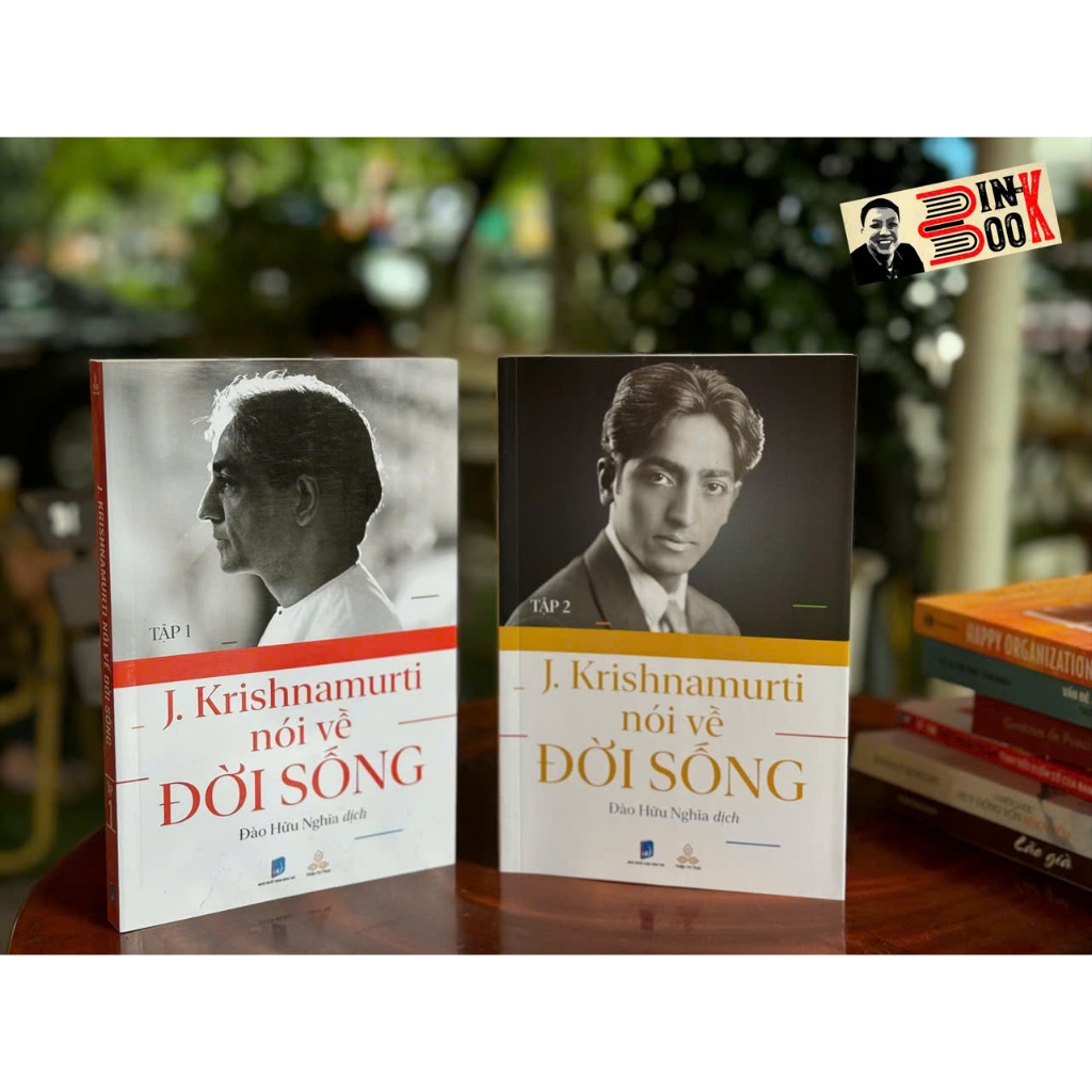 หนังสือ - Combo 2 เล่ม J.Krishnamurti Talks About Life – J.Krishnamurti – แปลโดย Dao Huu Ngia – Thie