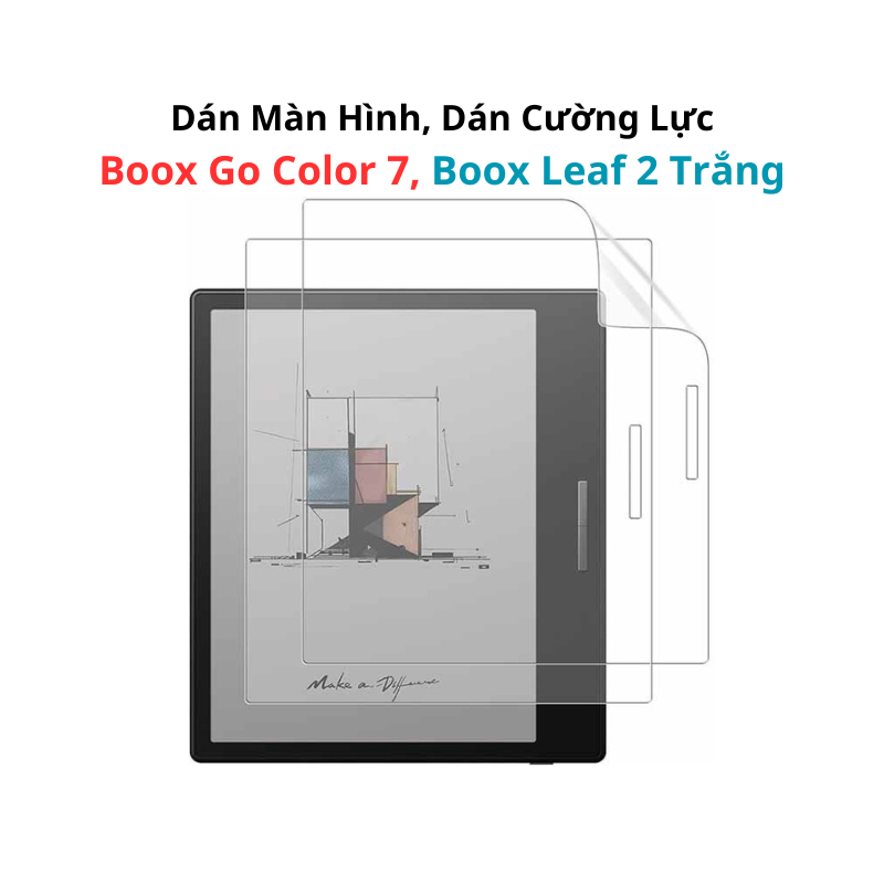 หน้าจอ/Tempered Boox Go Color 7, Boox Go 7, Boox Leaf 2 สีขาว, Boox Go 7 Color(Gen II)