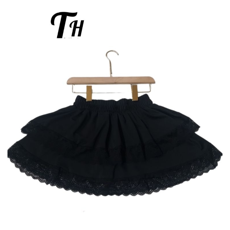 2-LAYER FLAWED SKIRT