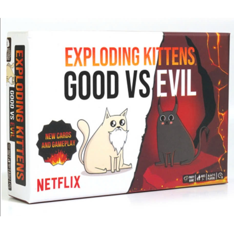 ลูกแมวระเบิด: Good Vs Evil - เกมการ์ตูนที่ใช้ของ Nextflix - บอร์ดภาษาอังกฤษ