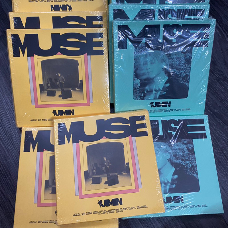 ชุดภาพถ่าย MUSE Jimin พร้อมซีลเดิม