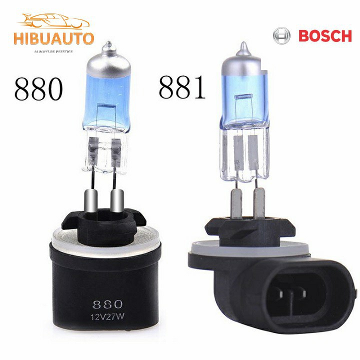 BOSCH หลอดไฟรถบรรทุก H27W-1 880 – H27W-2 881 ไฟเหลือง