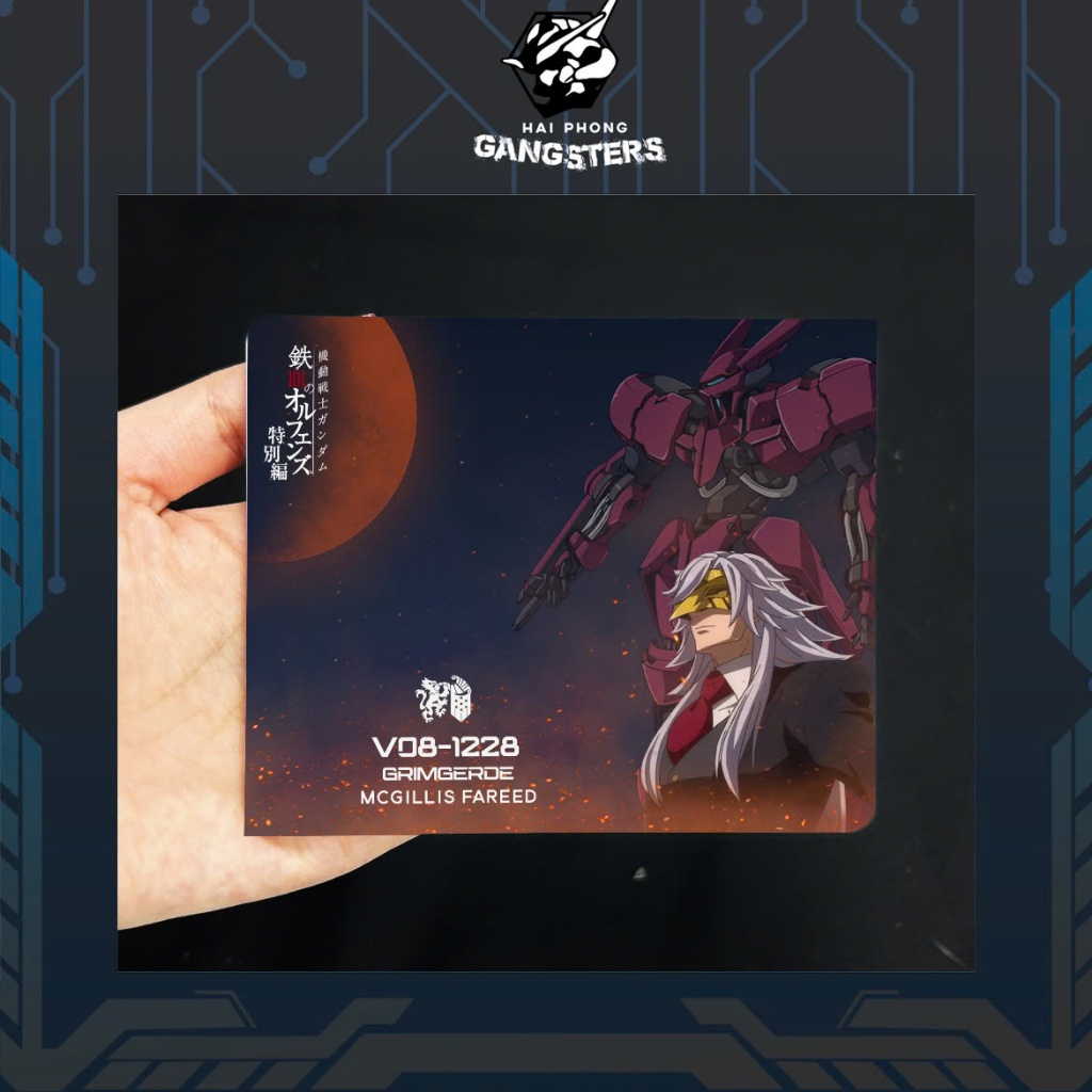 IO7 - Gundam Grimgerde - Mcgillis Fareed - V08-1228 (Iron Blooded Orphans Series) - อุปกรณ์เสริมฐานไ