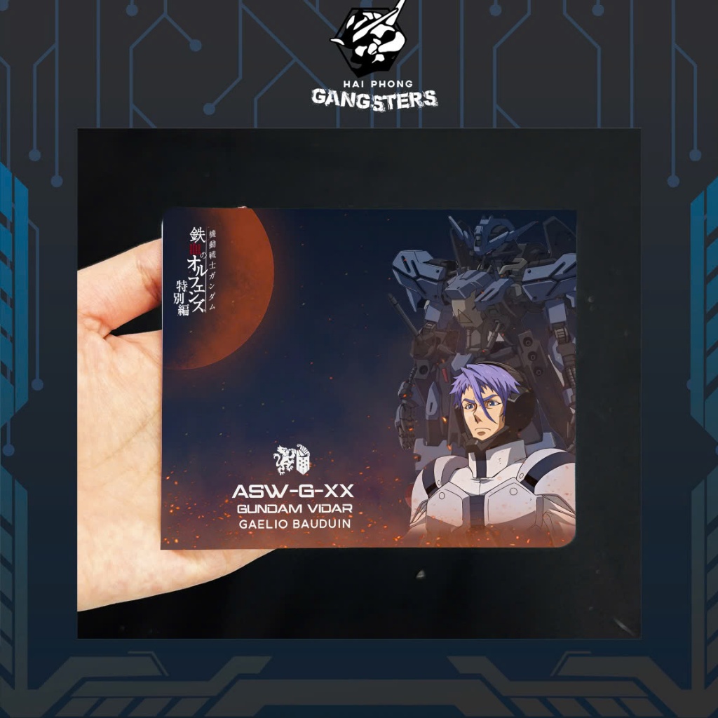 [ร้านข้อความก่อน]IO9 - Gundam Vidar - Gaelio Bauduin - ASW-G-XX (Series Iron Blooded Orphans) - ฐานไ