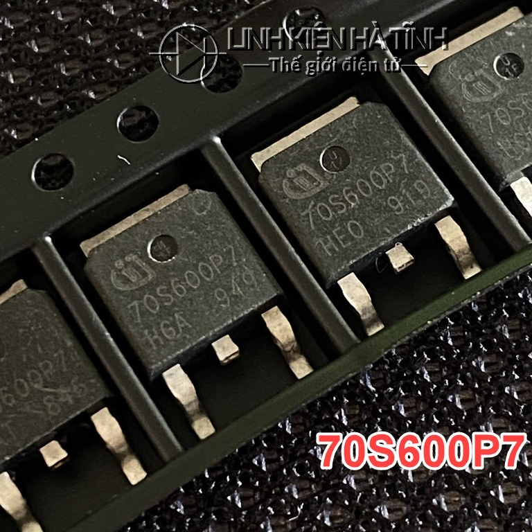 Mosfets 5 กระเป๋า 70S600P7 70S600 TO-252 ช่อง N 700V 20.5A LKTT สติ๊กเกอร์ pxb9