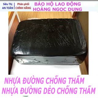 NHỰA ĐƯỜNG DẺO LẺ HỘP 1KG, NHỰA BITUM  NHỰA ĐƯỜNG CHỐNG THẤM SÀN BÊ TÔNG