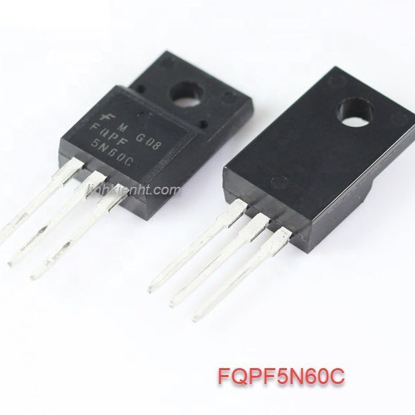 ส่วนประกอบ MOSFET 5N60 FQPF5N60C 5N60C N Channel 5A 600V TO220F