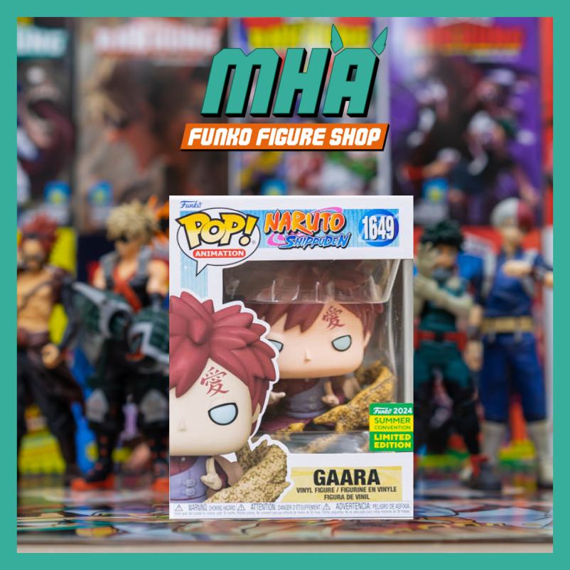 Funko Pop Animation ของแท้ Naruto Shippuden - metalic Gaara รุ่น 1649 SDCC 2024