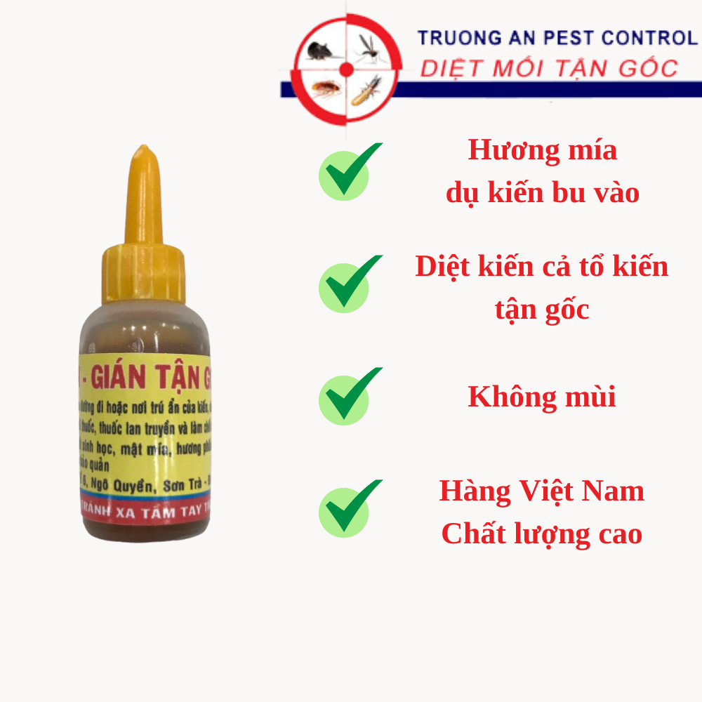 ยาฆ่ามดที่ราก แบบหยด ล่อมดเข้า ฆ่าทั้งรัง