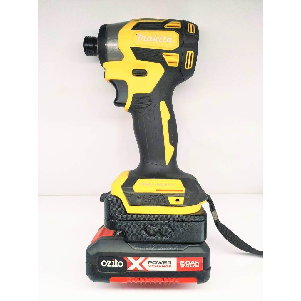 (IN3DSHOP) อะแดปเตอร์แบตเตอรี่ OZITO X 18v สําหรับเครื่อง MAKITA universal 18v