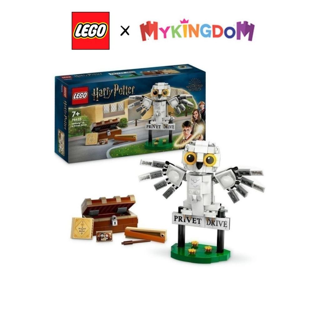 LEGO HARRY POTTER 76425 Hedwig Snow Owl ประกอบของเล่น (33 ส่วน)