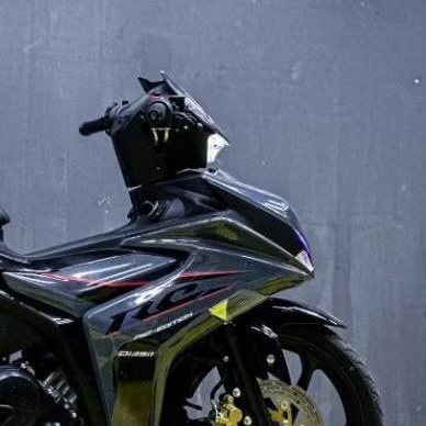 สติ๊กเกอร์ REMOVABLE RC155 BLACK ORANGE EX155 VVA CEMENT GREY PDC