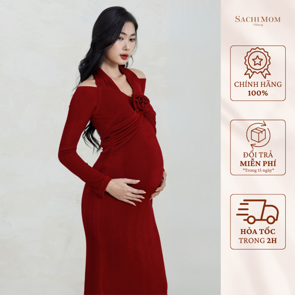 SACHIMOM Gown DRESS - ROSÉ DRESS Party Gown