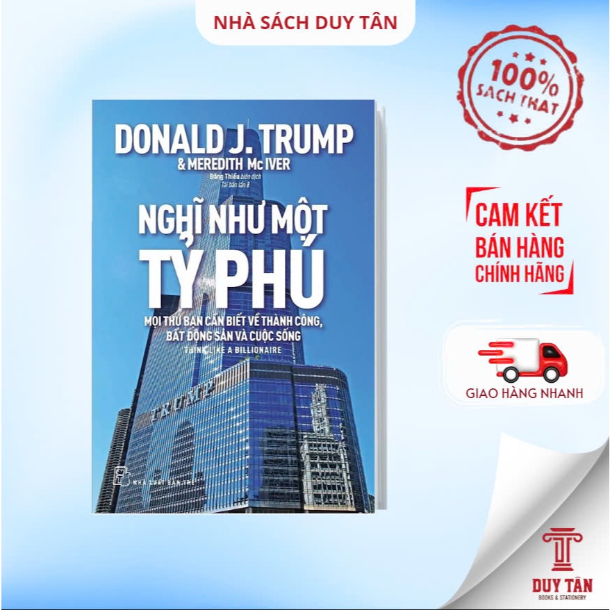 หนังสือ - D.Trump คิดอย่างเศรษฐีพันล้าน - สํานักพิมพ์ Tre
