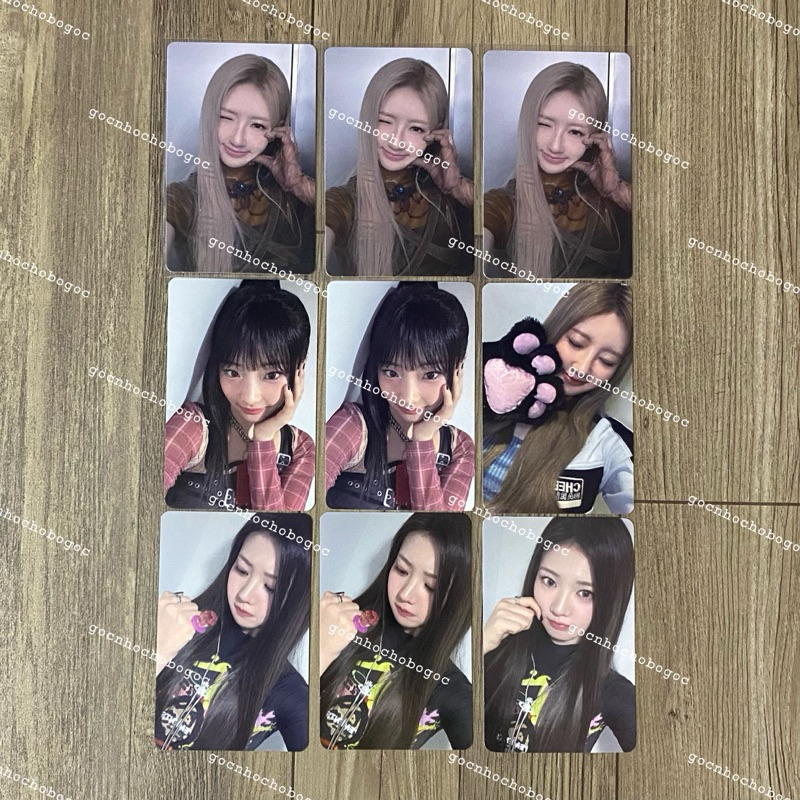 ของแท้ Babymonster Ahyeon, Asa, Ruka, Rora, Chiquita, Pharita, Rami Photocard