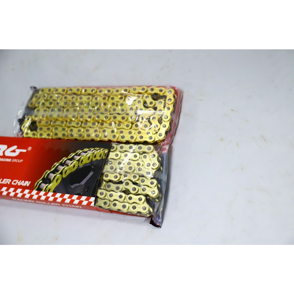 CRG GOLD SPRAY 10 Li 428H-132L 2.0 มม.เหล็ก Leaf สําหรับยาวพับติดตั้ง Dream exciter sirus winner >>>