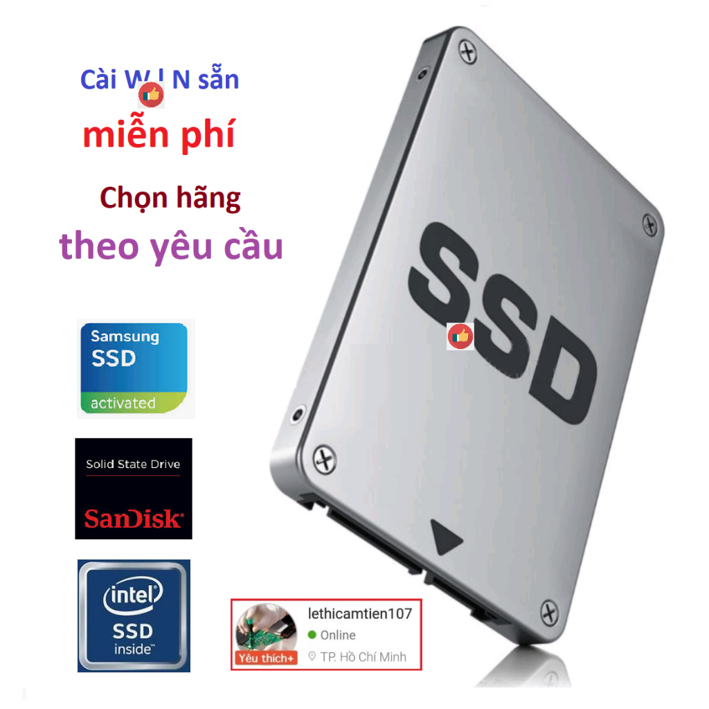 SSD เก่า 60GB พร้อมพีซีแล็ปท็อป SSD ในตัว 60G samsung intel sandisk 64GB 64G 60G