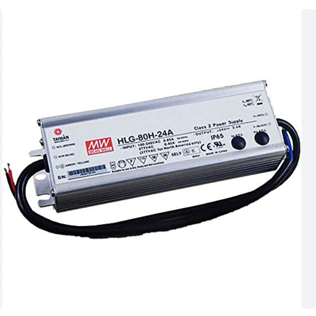 Meanwell HLG-80H-20A แหล่งจ่ายไฟ (80W-12~20V-4A) สินค้าของแท้