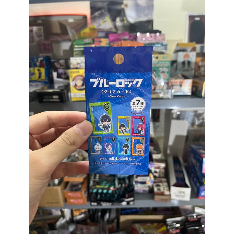 การ์ดใส Blue Lock / Blue Lock การ์ดศักดิ์ศรี