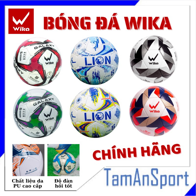 WIKA GALAXY/ WIKA MOLEY/ WIKA LION/ F123/ F223 ลูกฟุตบอล Standard Size 5