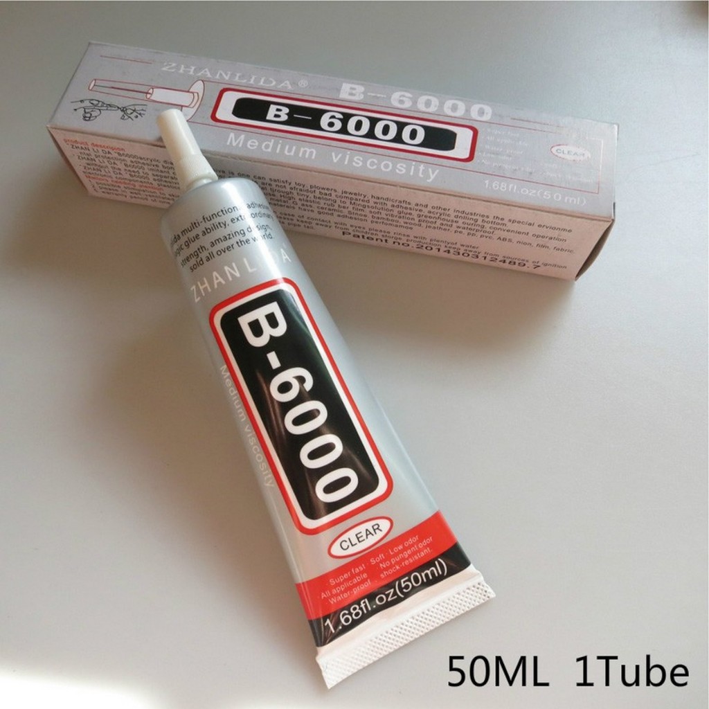 B-6000 หลอดกาวอเนกประสงค์เม็ดหิน 50Ml