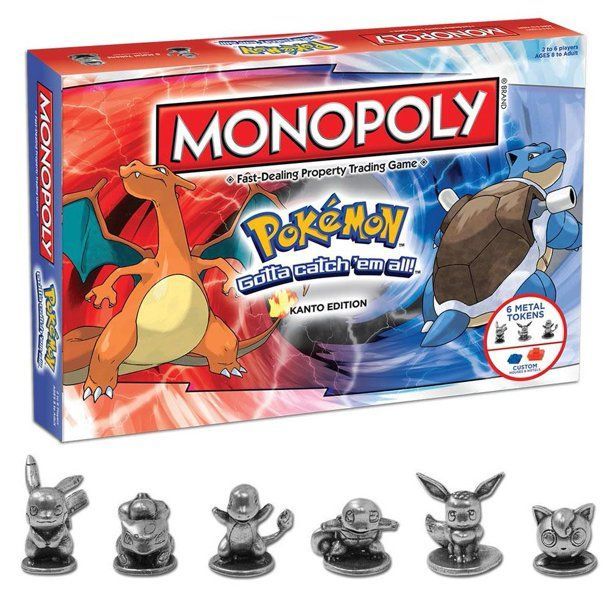 MONOPOLY MONOPOLY POKEMON KANTO EDITION - เกมกระดาน Pokemon Kanto Edition