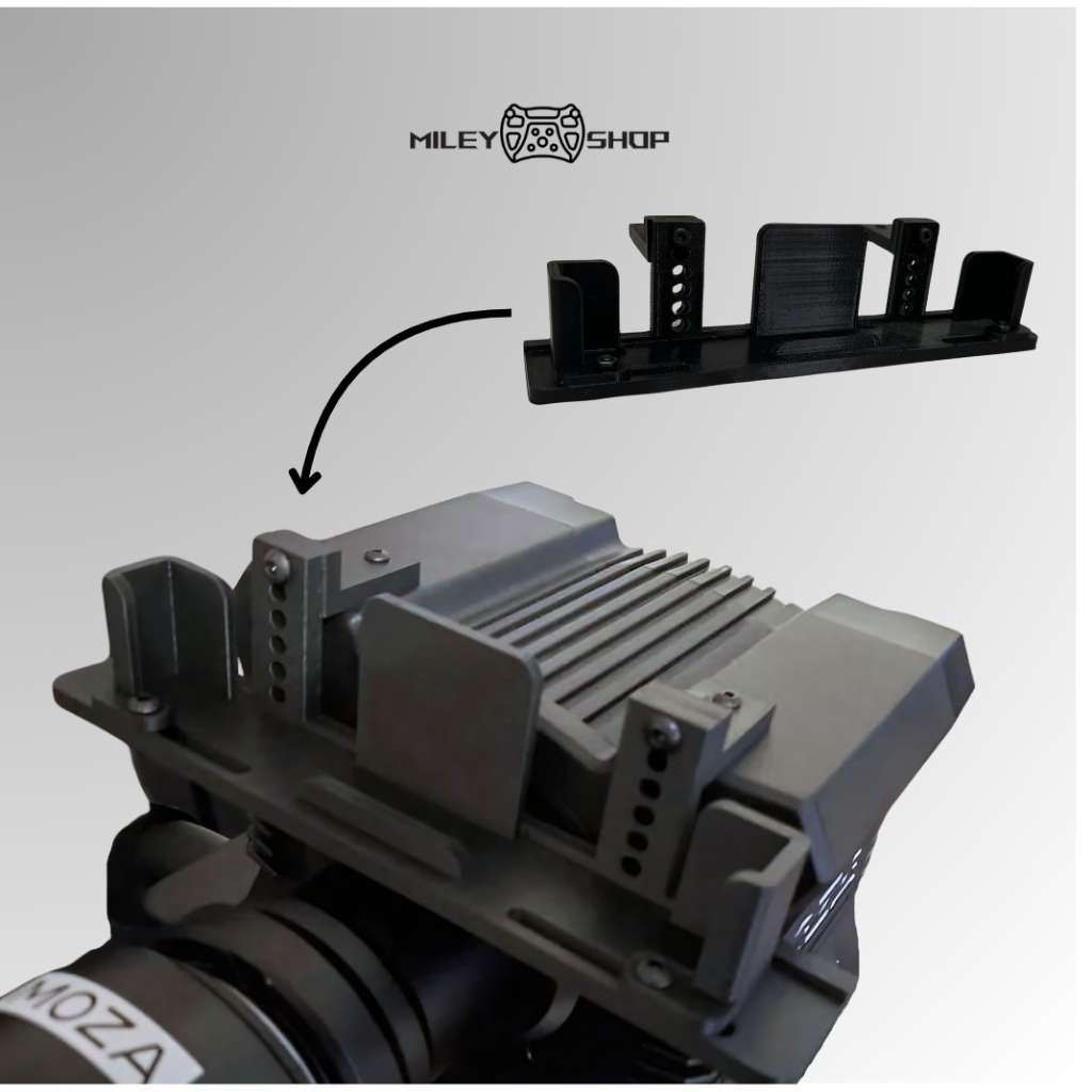 ที่วางโทรศัพท์สําหรับพวงมาลัย MOZA R3/R5/R9/R12 (รุ่นปรับความสูงได้)