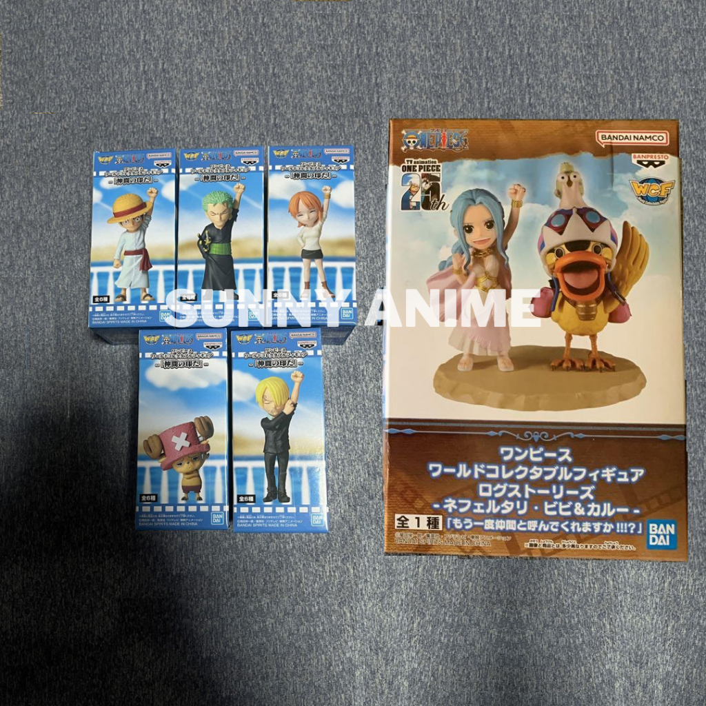 ของแท้ One piece Model - Onepiece Vivi & Carue - สัญลักษณ์เพื่อน - โมเดล One piece wcf